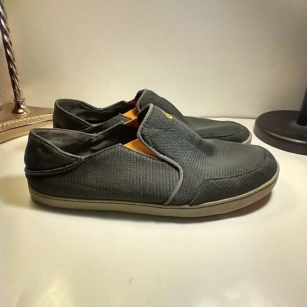 OluKai Nohea Mesh Slip On Casual Comfort Shoes Men's sz 12.